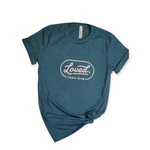 Loved Tshirt| John 3:16 Tees|Christian Tees| Women's Tshirts|